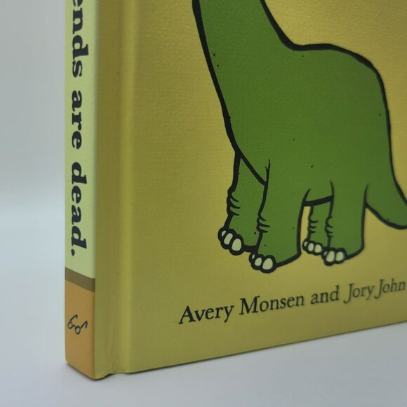 All My Friends Are Dead Mini Book Avery Monsen Jory John Dinosaur Humor Morbid - Picture 11 of 12